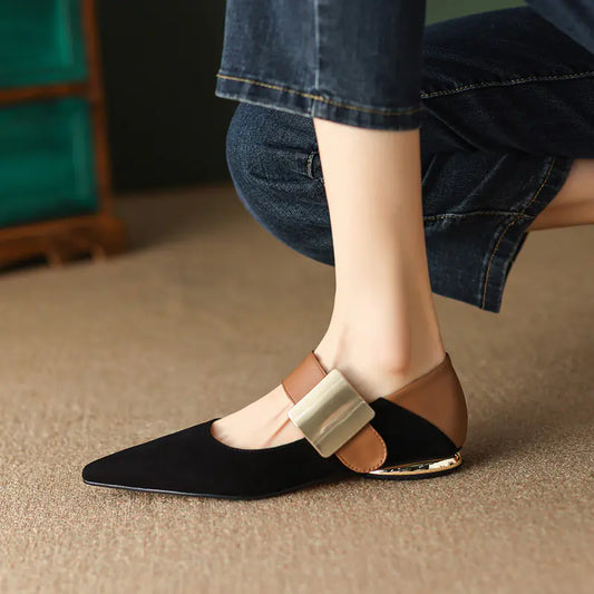 Sapatilhas Retro Brown Mary Jane