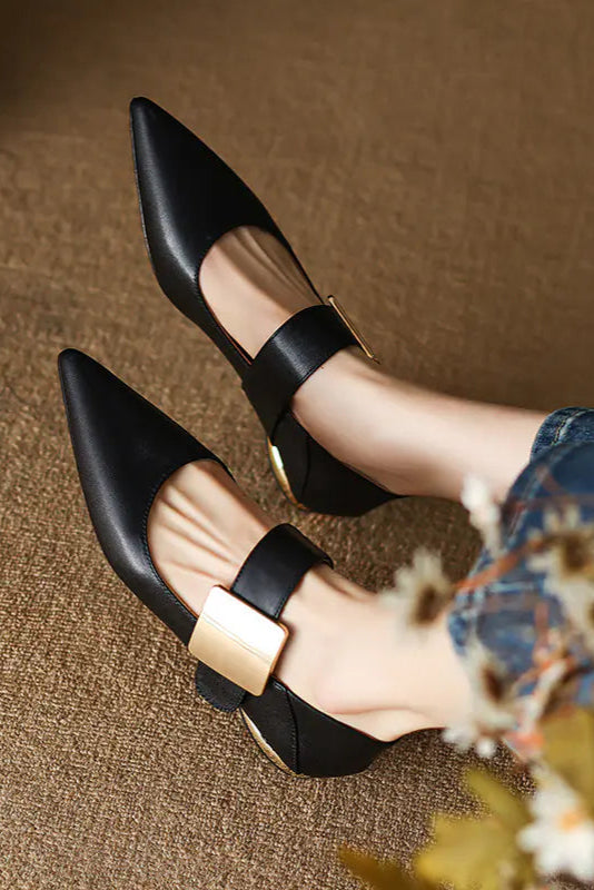 Sapatilhas Retro Brown Mary Jane